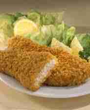 Filets de cabillaud panés
