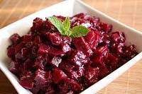 Salade de betterave à la framboise