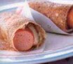 Crêpe  de saucisse et fromage